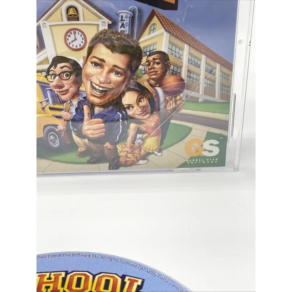 School Tycoon PC CD-Rom 2003 Windows School Management Simulation Game